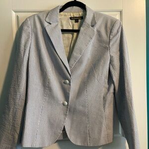 Women's Seersucker Blazer